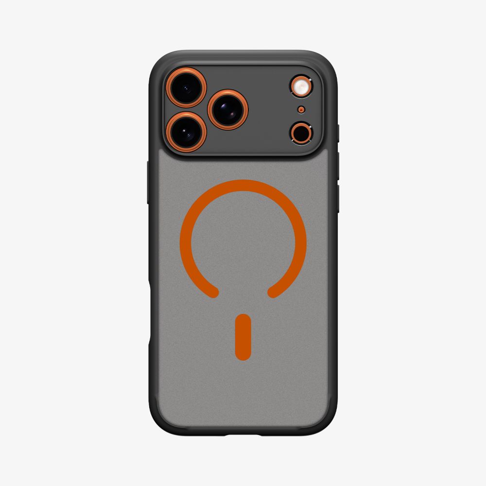 Spigen Spigen iPhone 17 Pro Max Skal MagSafe Ultra Hybrid Svart / Orange