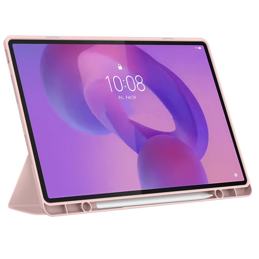 Tech-Protect Tech-Protect Lenovo Idea Tab Plus Fodral SC Pennhållare Rosa