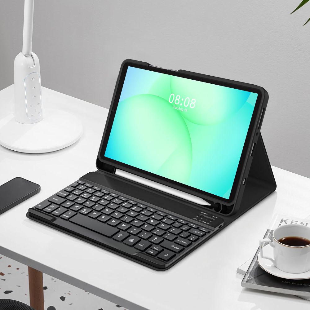 Tech-Protect Tech-Protect Galaxy Tab A11/A9 Fodral SC Tangentbord Svart