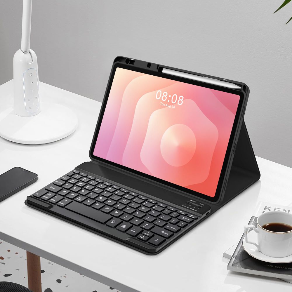 Tech-Protect Tech-Protect Samsung Galaxy Tab S11 Fodral SC Tangentbord Svart