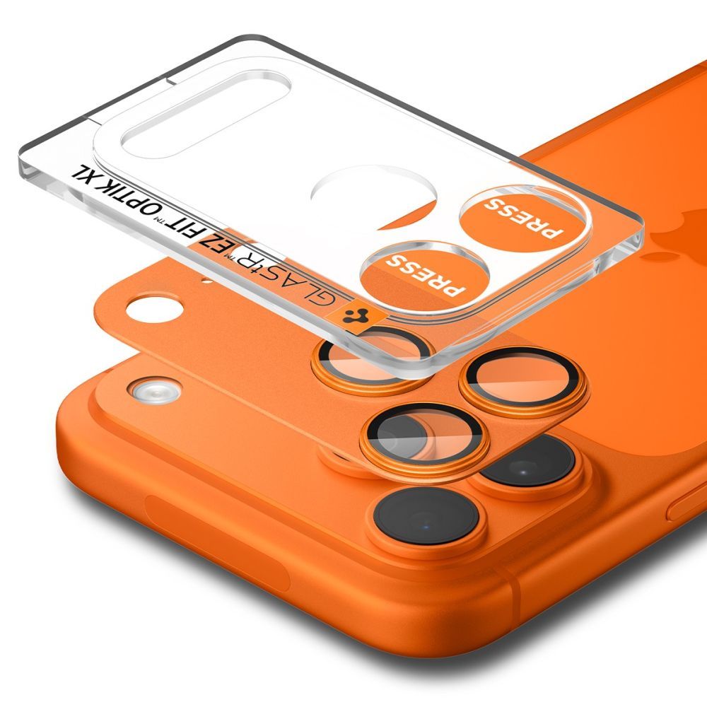 Spigen Spigen iPhone 17 Pro Max Linsskydd Optik Pro GLAS.tR 