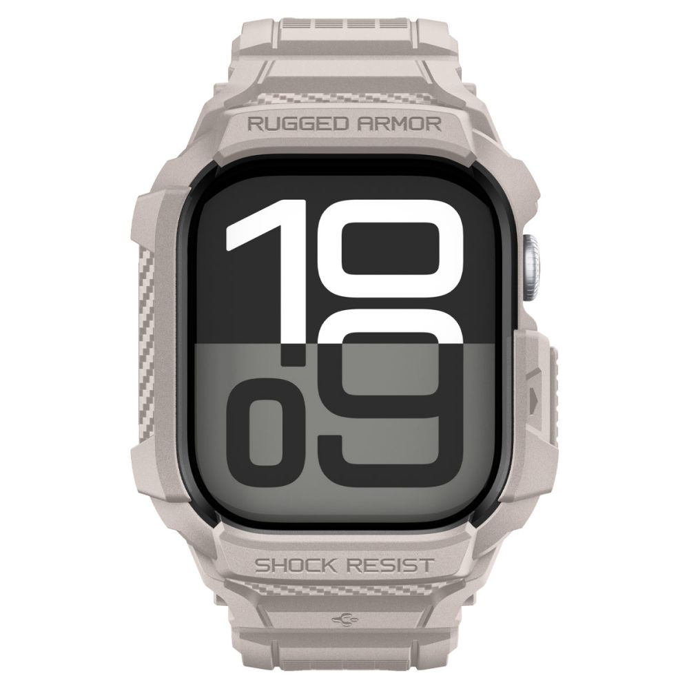 Spigen Spigen Apple Watch 11/10 42 mm Skal/Armband Rugged Armor 'Pro'