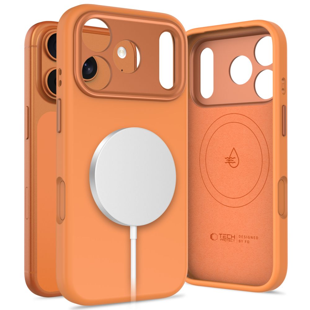 Tech-Protect Tech-Protect iPhone 17 Pro Max Skal MagSafe Uniq Cosmic Orange