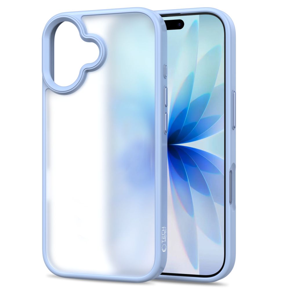 Tech-Protect Tech-Protect iPhone 17 Skal MagMat Mist Blue