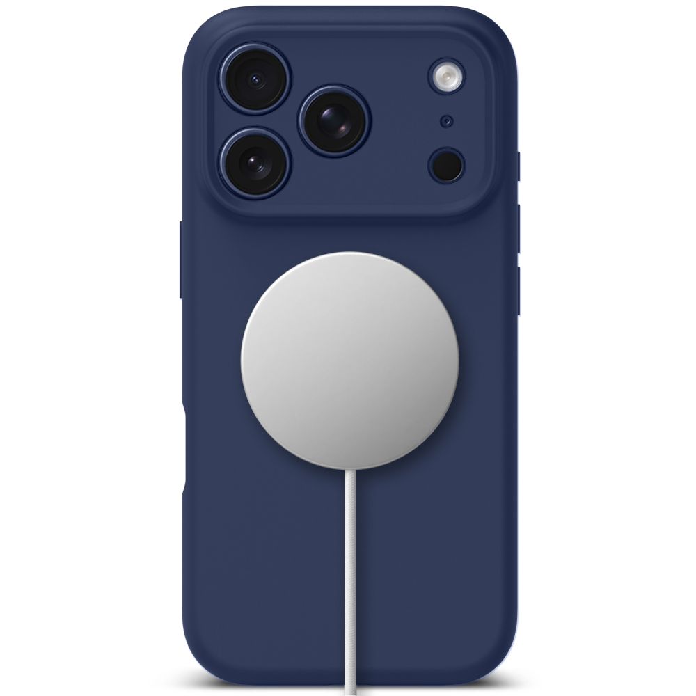 Tech-Protect Tech-Protect iPhone 17 Pro Max Skal MagSafe Silicone Deep Blue