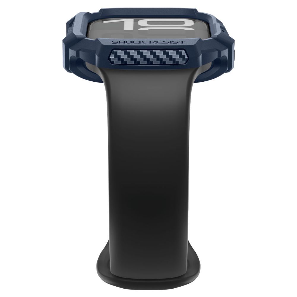 Spigen Spigen Apple Watch 11/10 42 mm Skal Rugged Armor Navy Blue