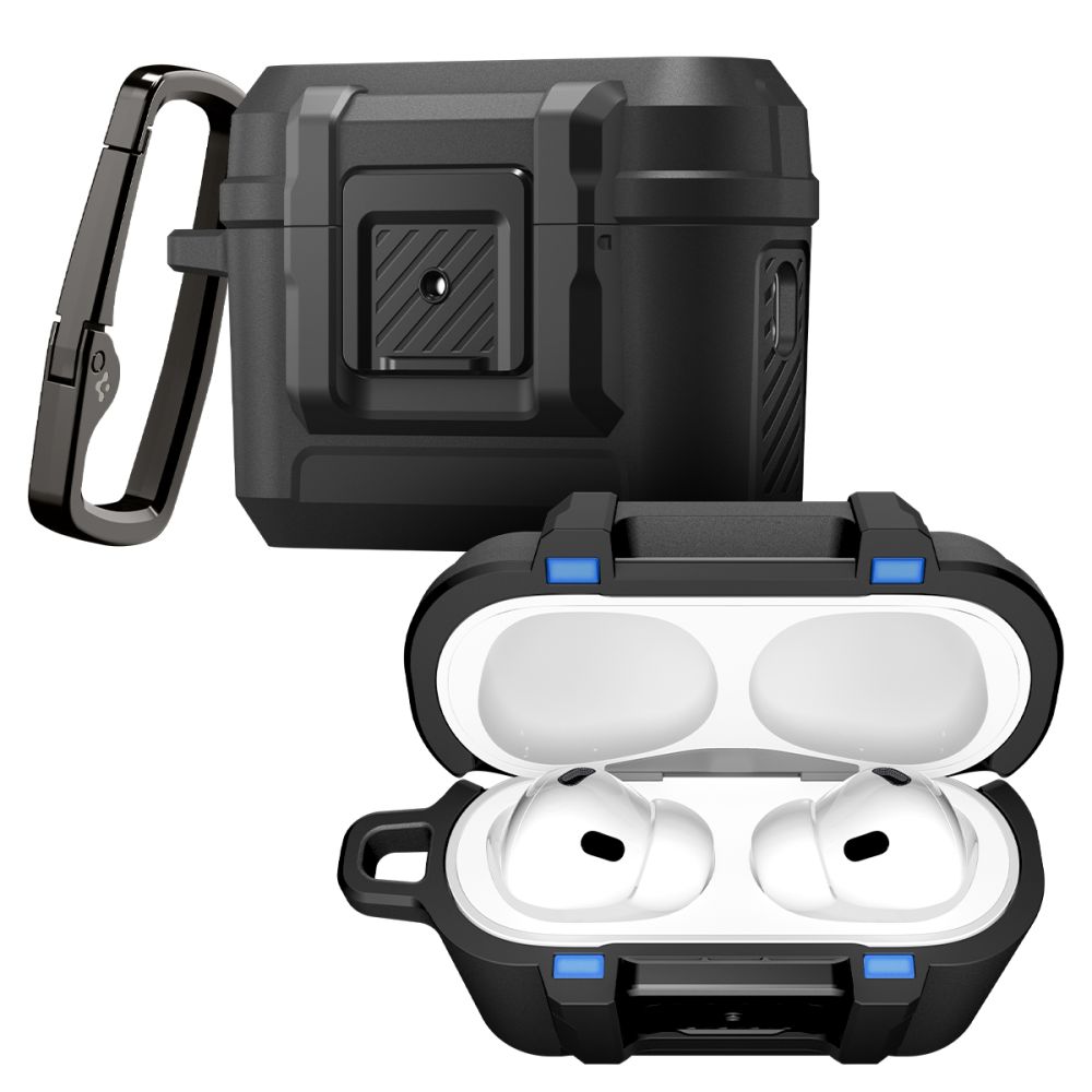 Spigen Spigen AirPods Pro 3 Skal LockFit Matt Svart