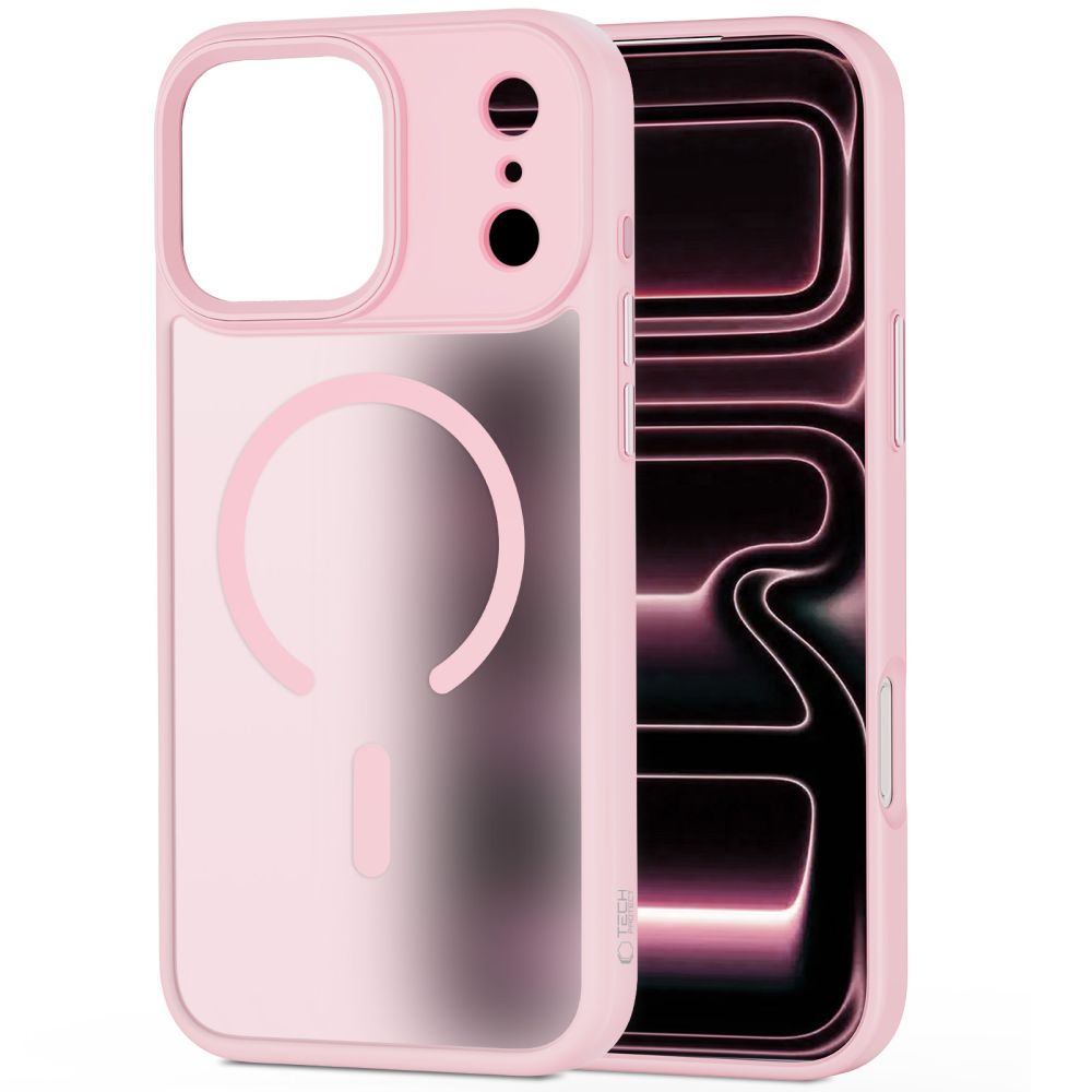 Tech-Protect Tech-Protect iPhone 17 Pro Skal MagSafe MagMat Rosa