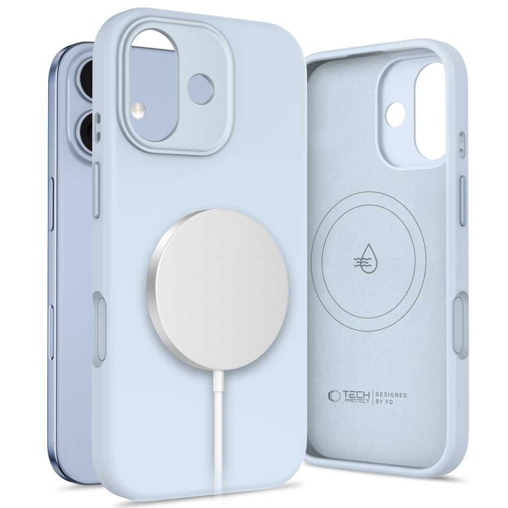Tech-Protect Tech-Protect iPhone 17 Skal MagSafe Uniq Mist Blue
