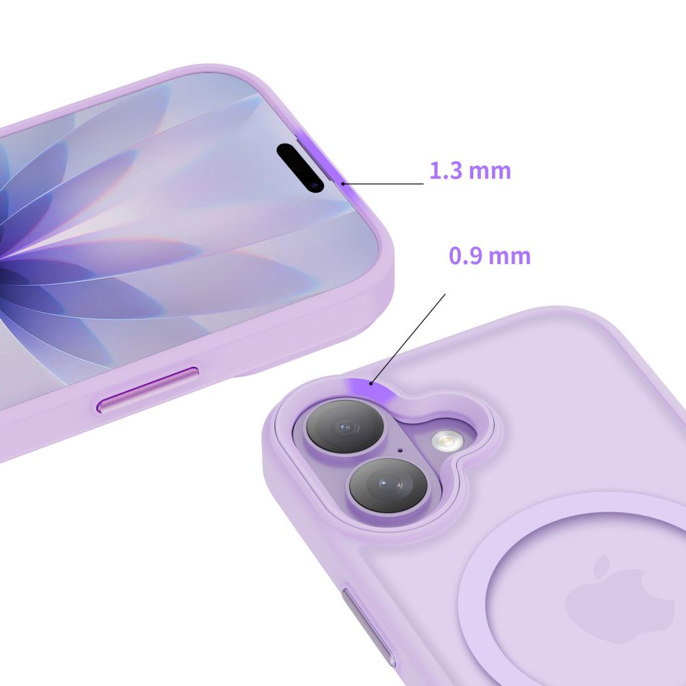 Tech-Protect Tech-Protect iPhone 17 Skal MagSafe MagMat Lavender