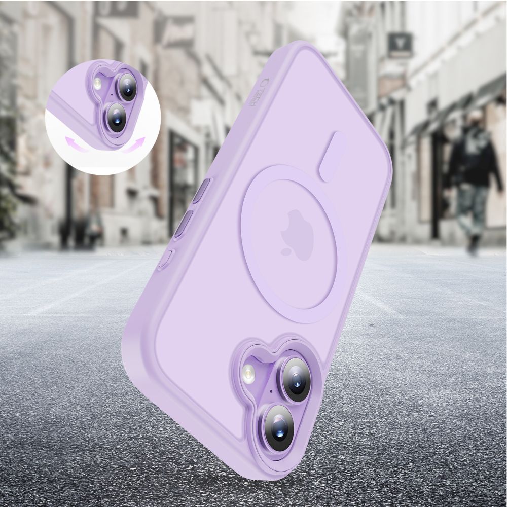 Tech-Protect Tech-Protect iPhone 17 Skal MagSafe MagMat Lavender
