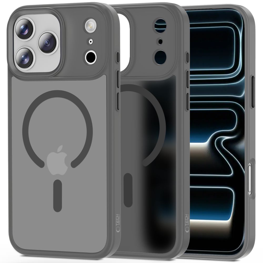 Tech-Protect Tech-Protect iPhone 17 Pro Skal MagSafe MagMat Crayon Grey