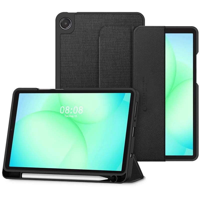 Tech-Protect Tech-Protect Galaxy Tab A11/A9 Fodral SC Canvas Obsidian Black