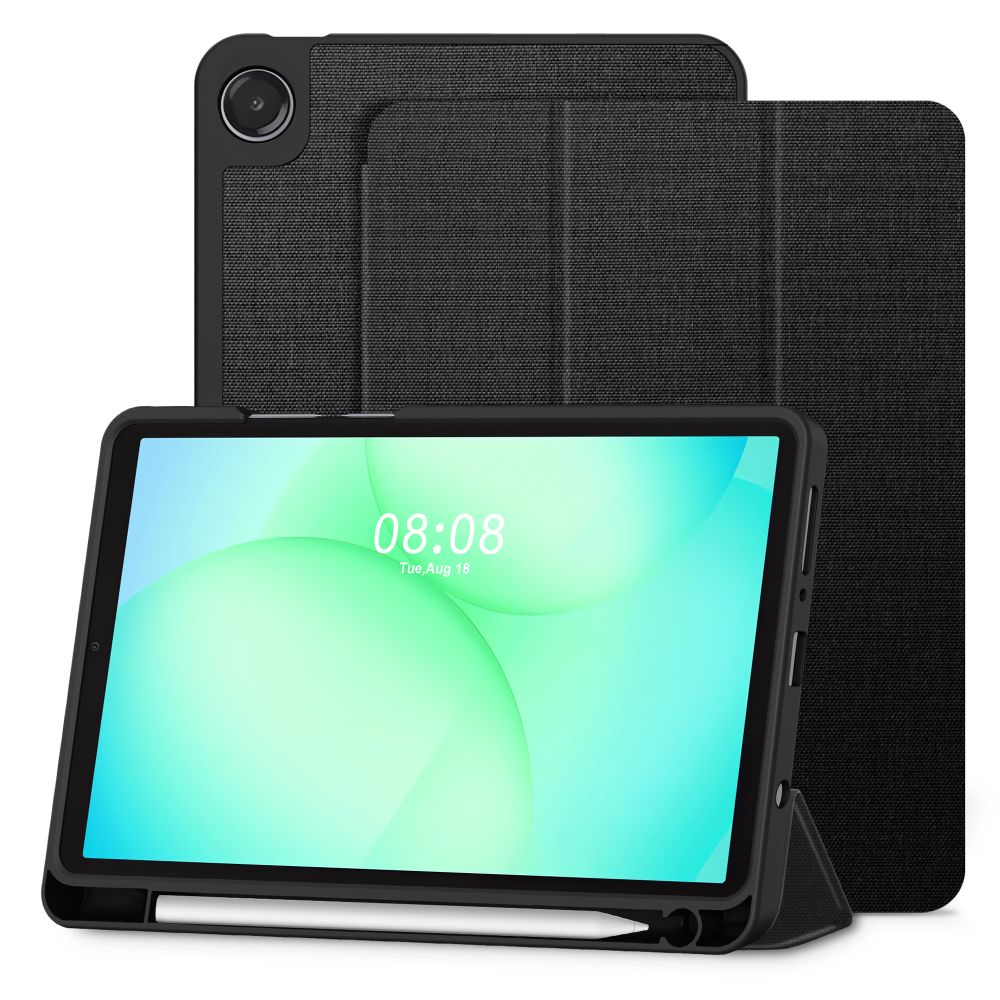 Tech-Protect Tech-Protect Galaxy Tab A11/A9 Fodral SC Canvas Obsidian Black