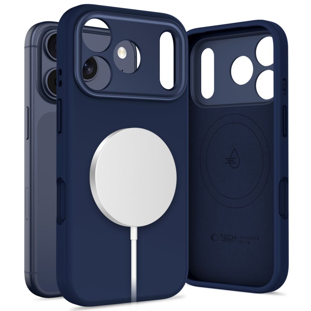 Tech-Protect Tech-Protect iPhone 17 Pro Skal MagSafe Uniq Deep Blue