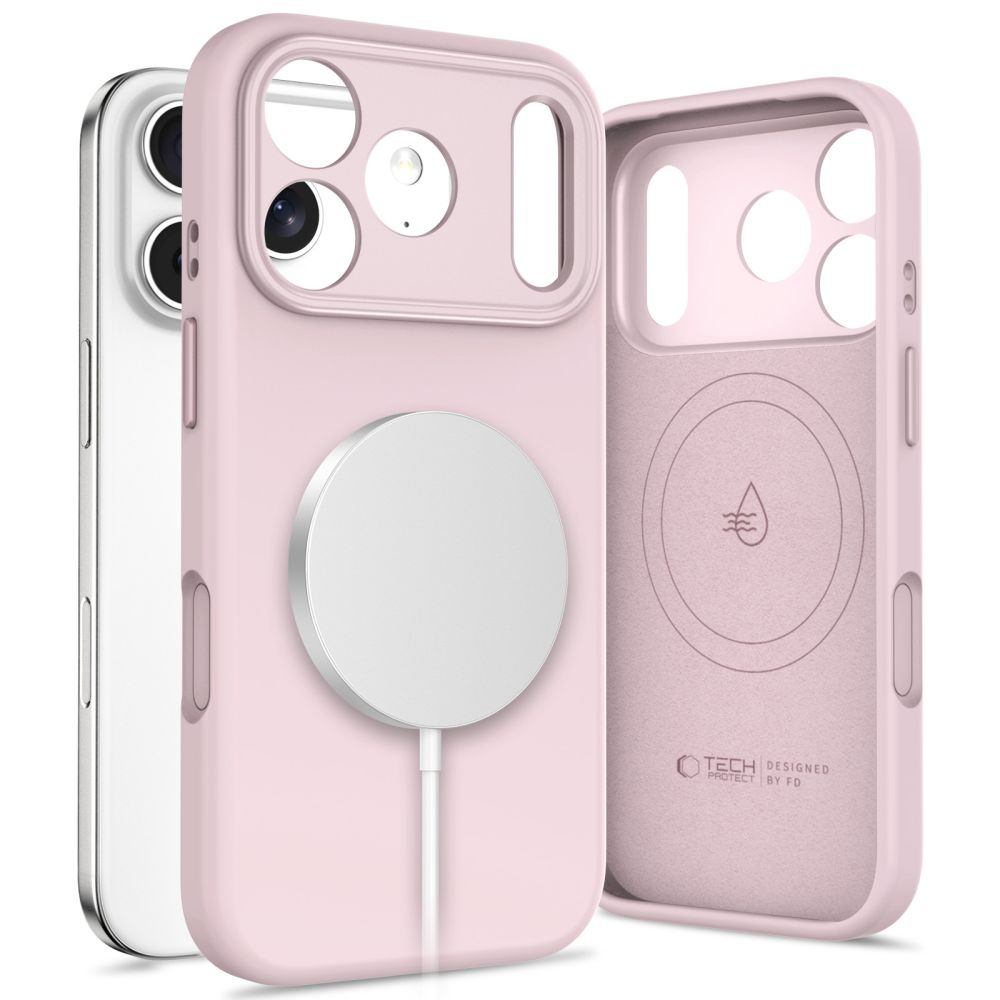 Tech-Protect Tech-Protect iPhone 17 Pro Max Skal MagSafe Uniq Rosa