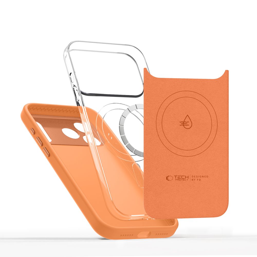 Tech-Protect Tech-Protect iPhone 17 Pro Skal MagSafe Uniq Cosmic Orange