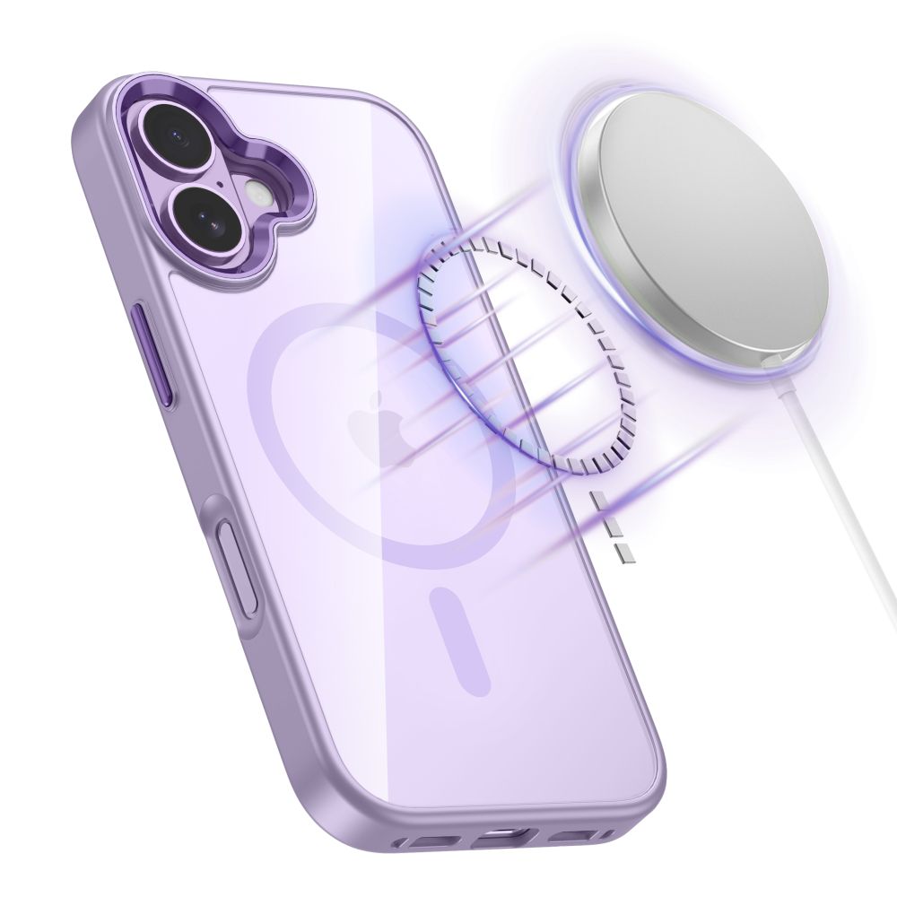 Tech-Protect Tech-Protect iPhone 17 Skal MagSafe MagMat Lavender / Clear
