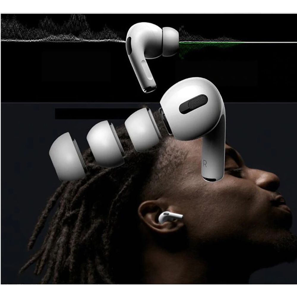 Tech-Protect Tech-Protect AirPods Pro 3 3-PACK Öronpluggar Vit