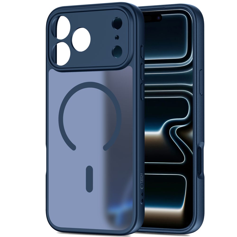 Tech-Protect Tech-Protect iPhone 17 Pro Max Skal MagSafe BasicMag Deep Blue