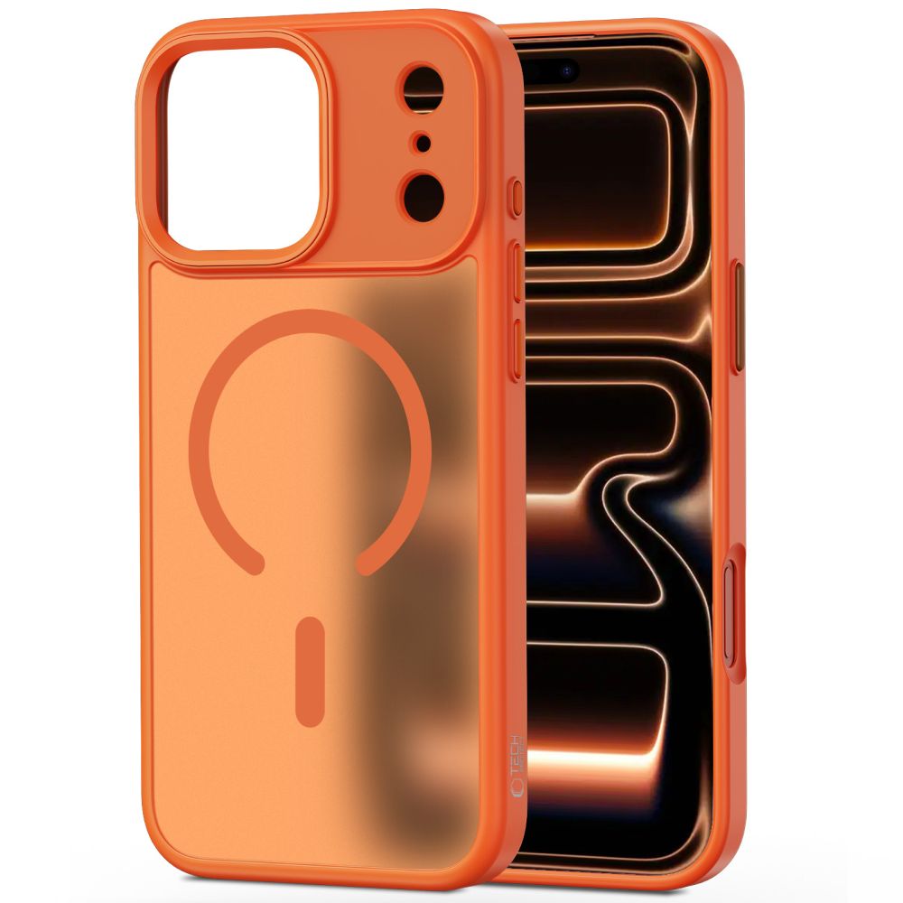 Tech-Protect Tech-Protect iPhone 17 Pro Max Skal MagSafe MagMat Cosmic Orange
