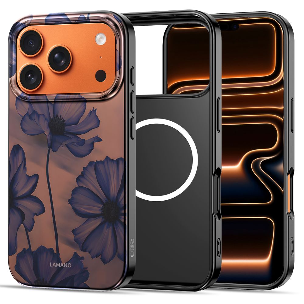 Tech-Protect Tech-Protect iPhone 17 Pro Skal MagSafe Lamano Velvet Night