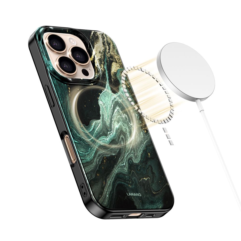Tech-Protect Tech-Protect iPhone 16 Pro Skal MagSafe Lamano Verde Aura