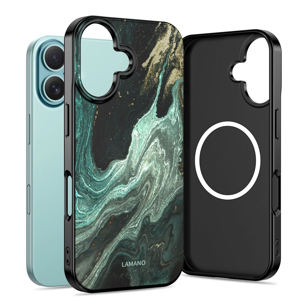 Tech-Protect Tech-Protect iPhone 16 Skal MagSafe Lamano Verde Aura