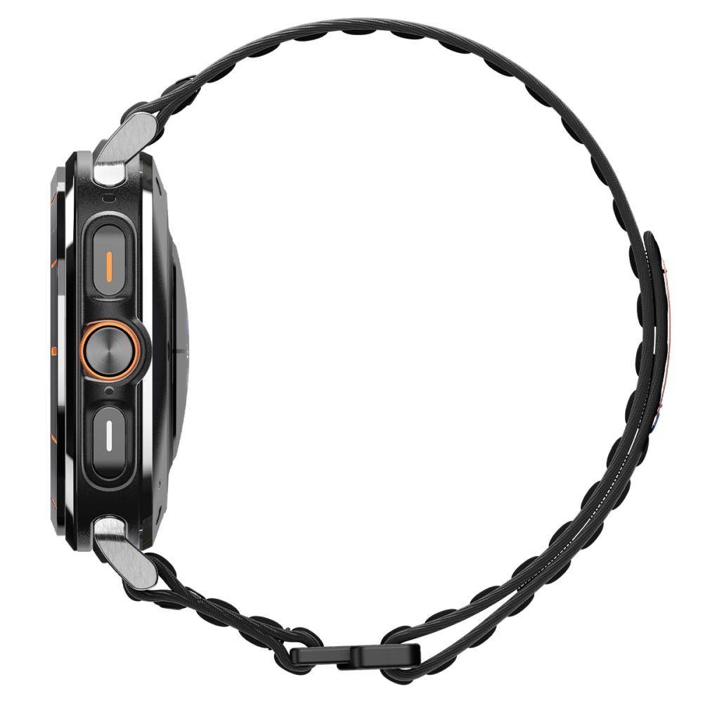 Spigen Spigen Galaxy Watch Ultra (2025) / 47 mm Klockarmband Svart