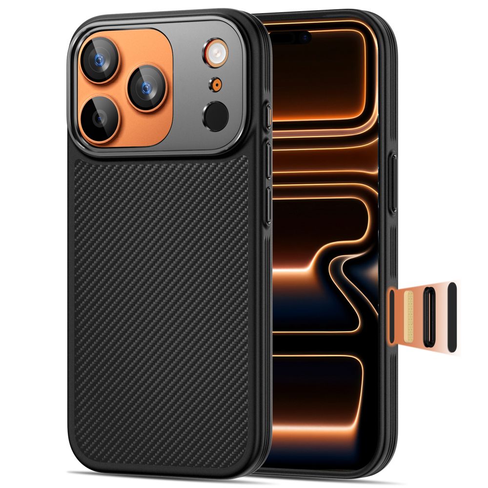 Tech-Protect Tech-Protect iPhone 17 Pro Max Skal MagSafe Kevlar Aramid Svart
