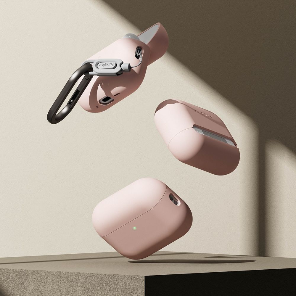Ringke Ringke AirPods Pro 3 Skal Silikon Pink Sand