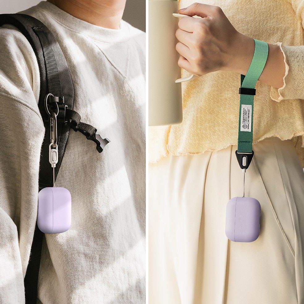 Ringke Ringke AirPods Pro 3 Skal Silikon Ljus Lila