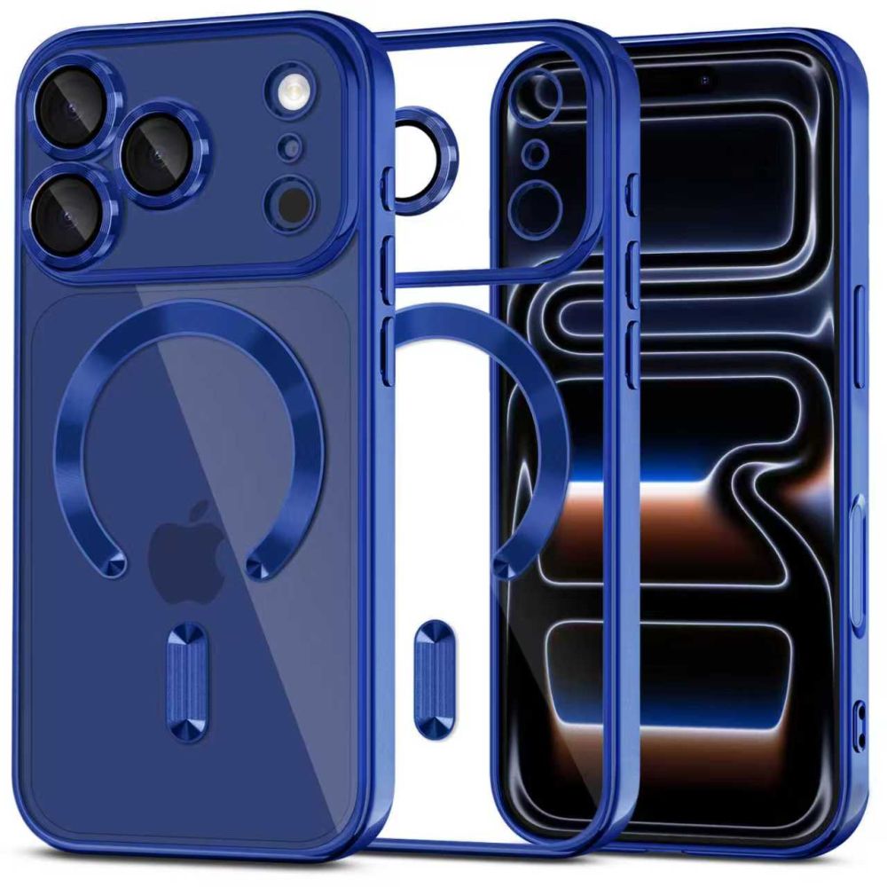 Tech-Protect Tech-Protect iPhone 17 Pro Skal MagSafe MagFlex Deep Blue