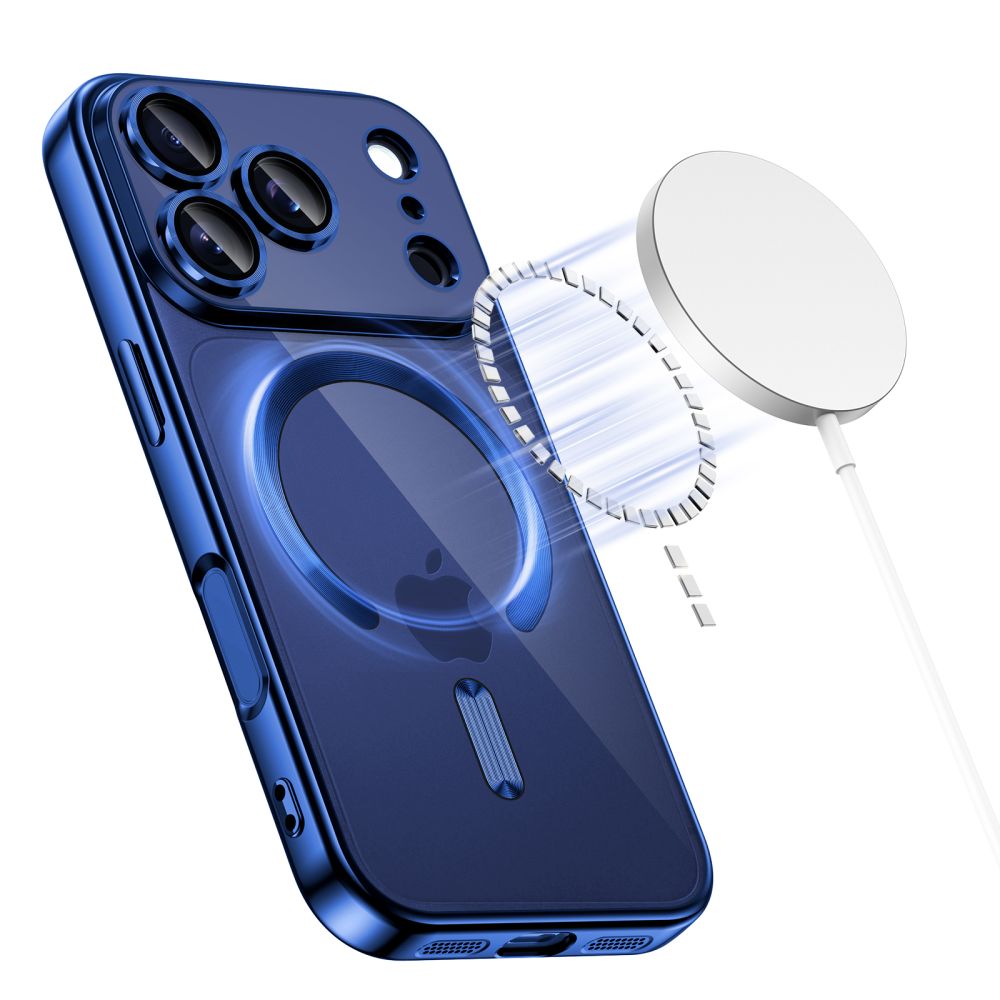 Tech-Protect Tech-Protect iPhone 17 Pro Skal MagSafe MagFlex Deep Blue