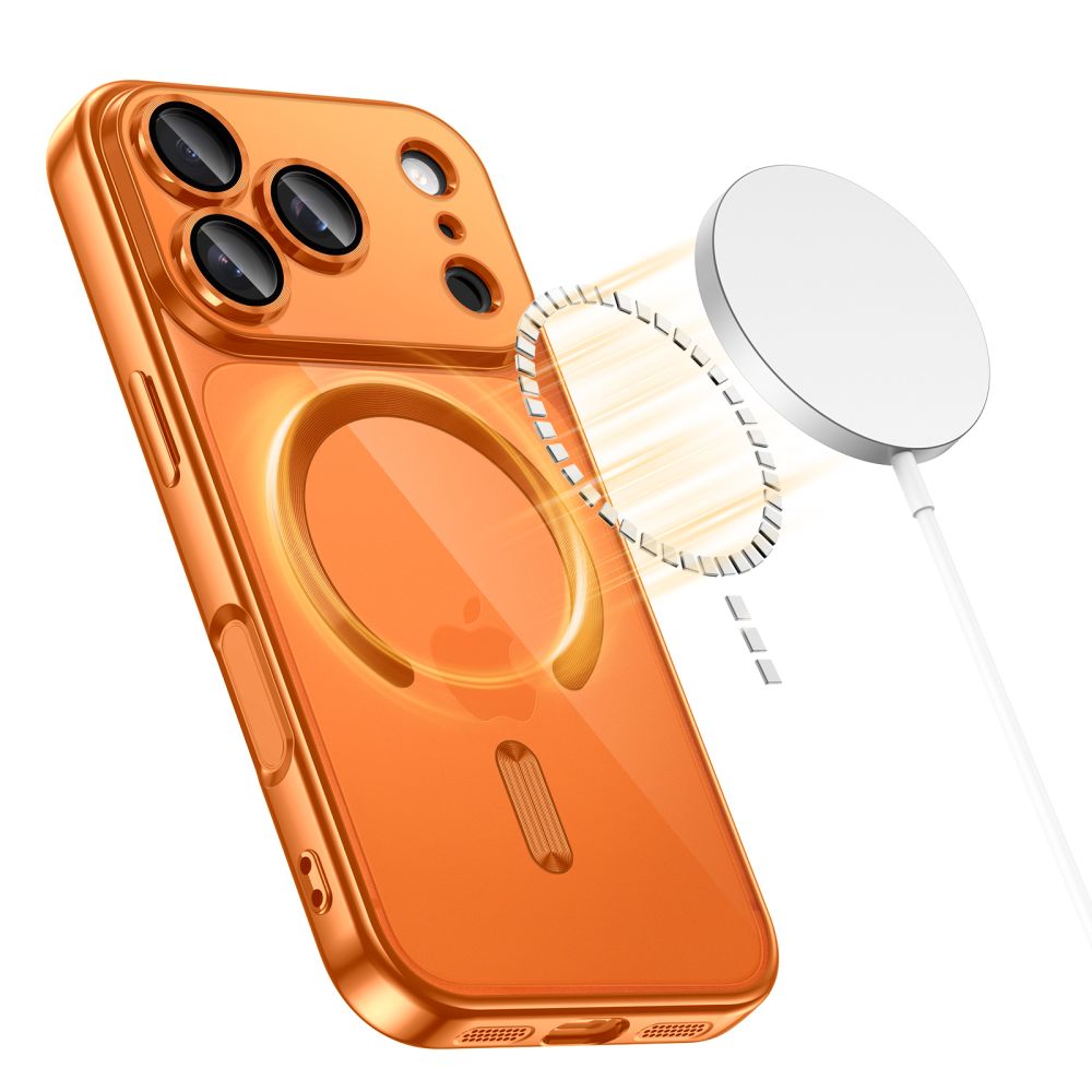 Tech-Protect Tech-Protect iPhone 17 Pro Skal MagSafe MagFlex Cosmic Orange