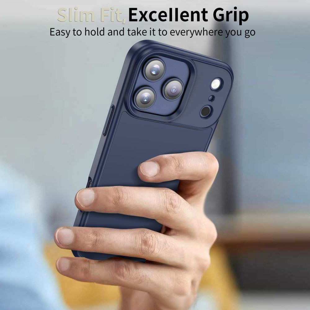 Tech-Protect Tech-Protect iPhone 17 Pro Max Skal MagMat Matte Deep Blue