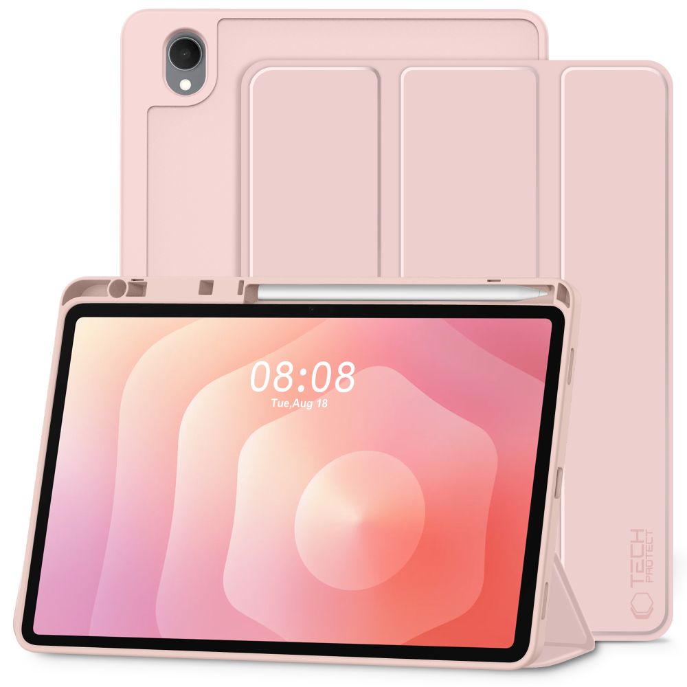 Tech-Protect Tech-Protect Samsung Galaxy Tab S11 Fodral SC Pennhållare Rosa