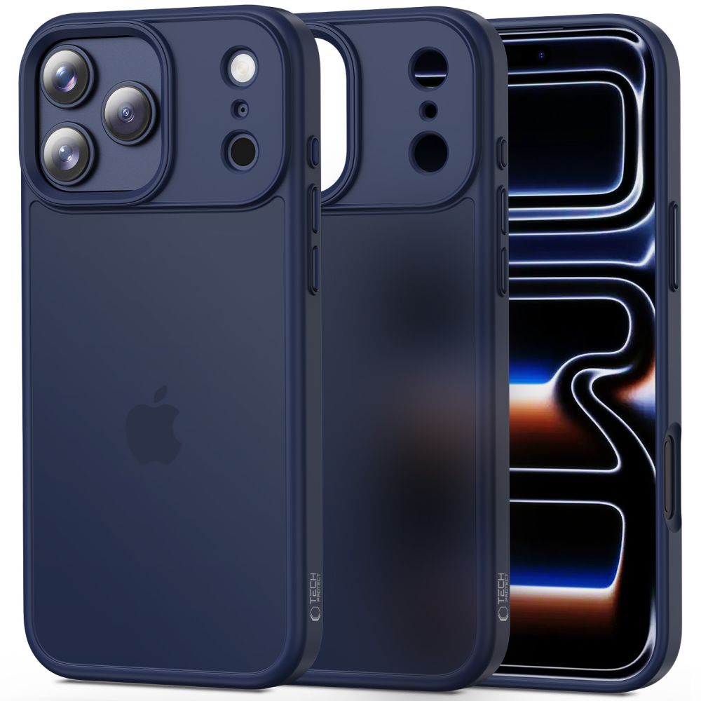 Tech-Protect Tech-Protect iPhone 17 Pro Skal MagMat Matte Deep Blue