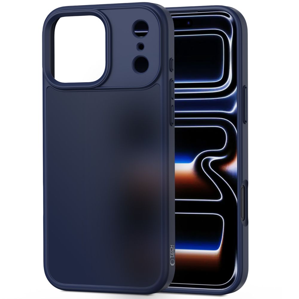 Tech-Protect Tech-Protect iPhone 17 Pro Skal MagMat Matte Deep Blue