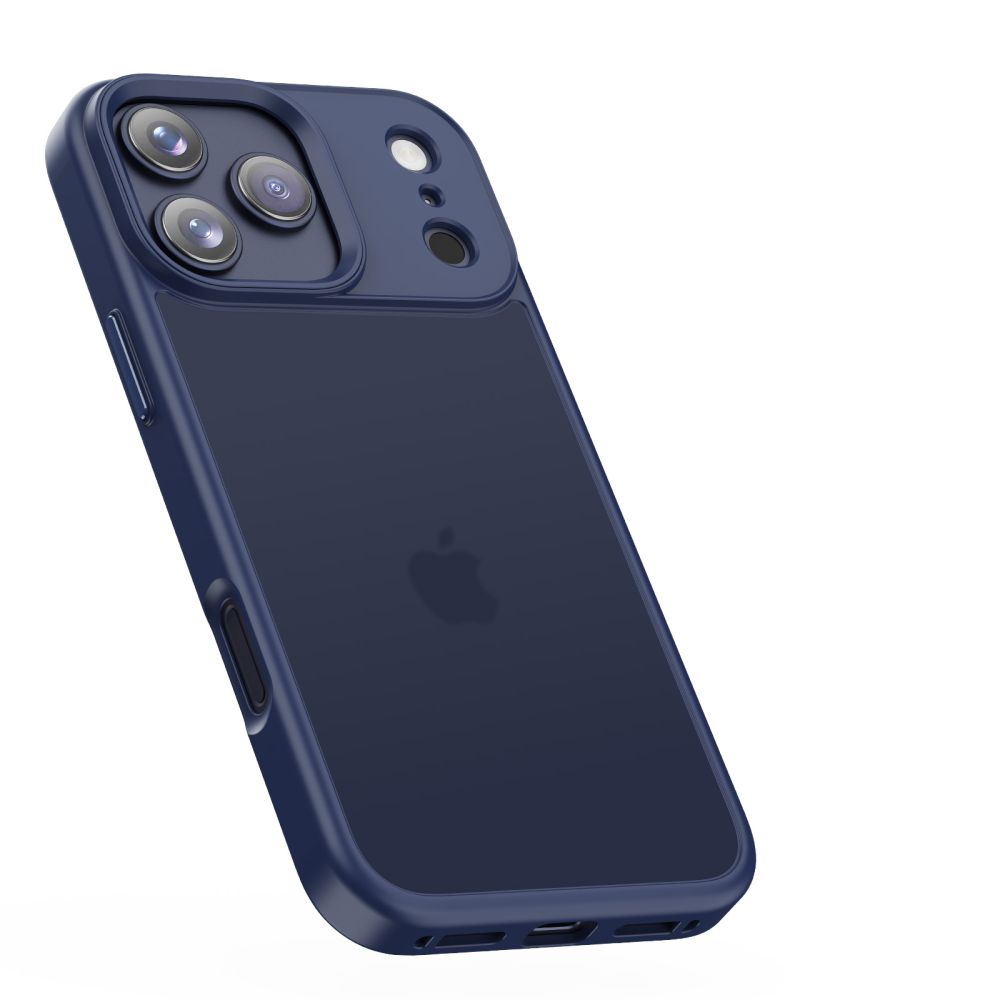 Tech-Protect Tech-Protect iPhone 17 Pro Skal MagMat Matte Deep Blue