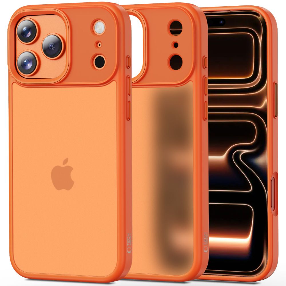 Tech-Protect Tech-Protect iPhone 17 Pro Skal MagMat Cosmic Orange