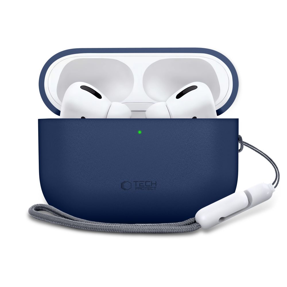 Tech-Protect Tech-Protect AirPods Pro 3 Skal Silicone Navy Blue