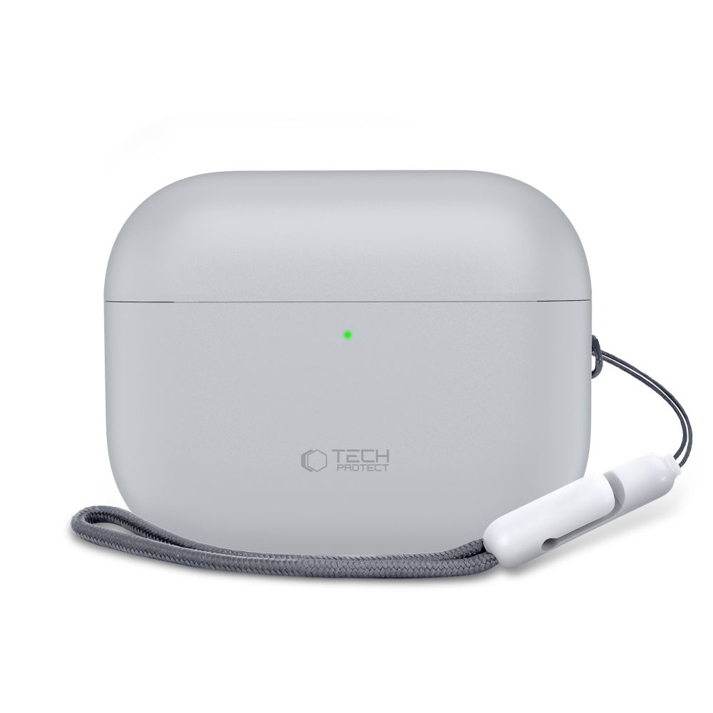 Tech-Protect Tech-Protect AirPods Pro 3 Skal Silicone Crayon Grey