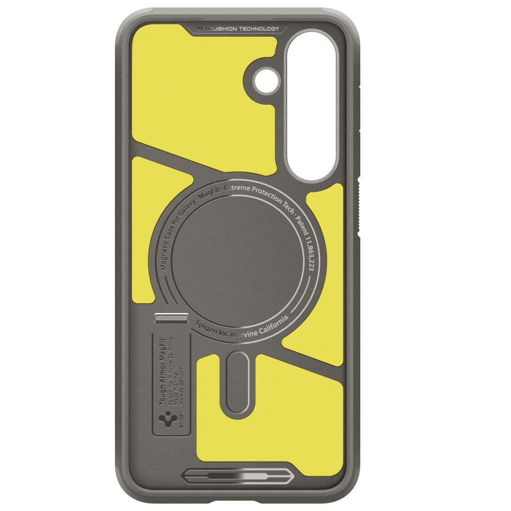 Spigen Spigen Galaxy S25 FE Skal MagSage Tough Armor Gunmetal