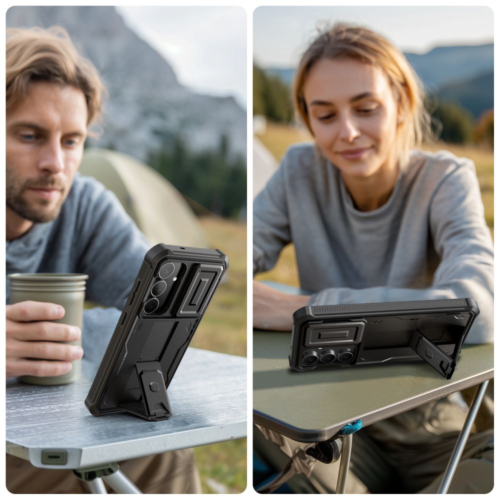 Tech-Protect Tech-Protect Galaxy S25 FE Skal Kevlar Cam+ Svart