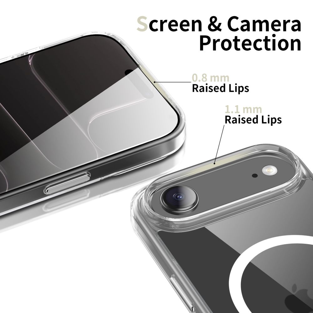 Tech-Protect Tech-Protect iPhone Air Skal MagSafe FlexAir Hybrid Clear