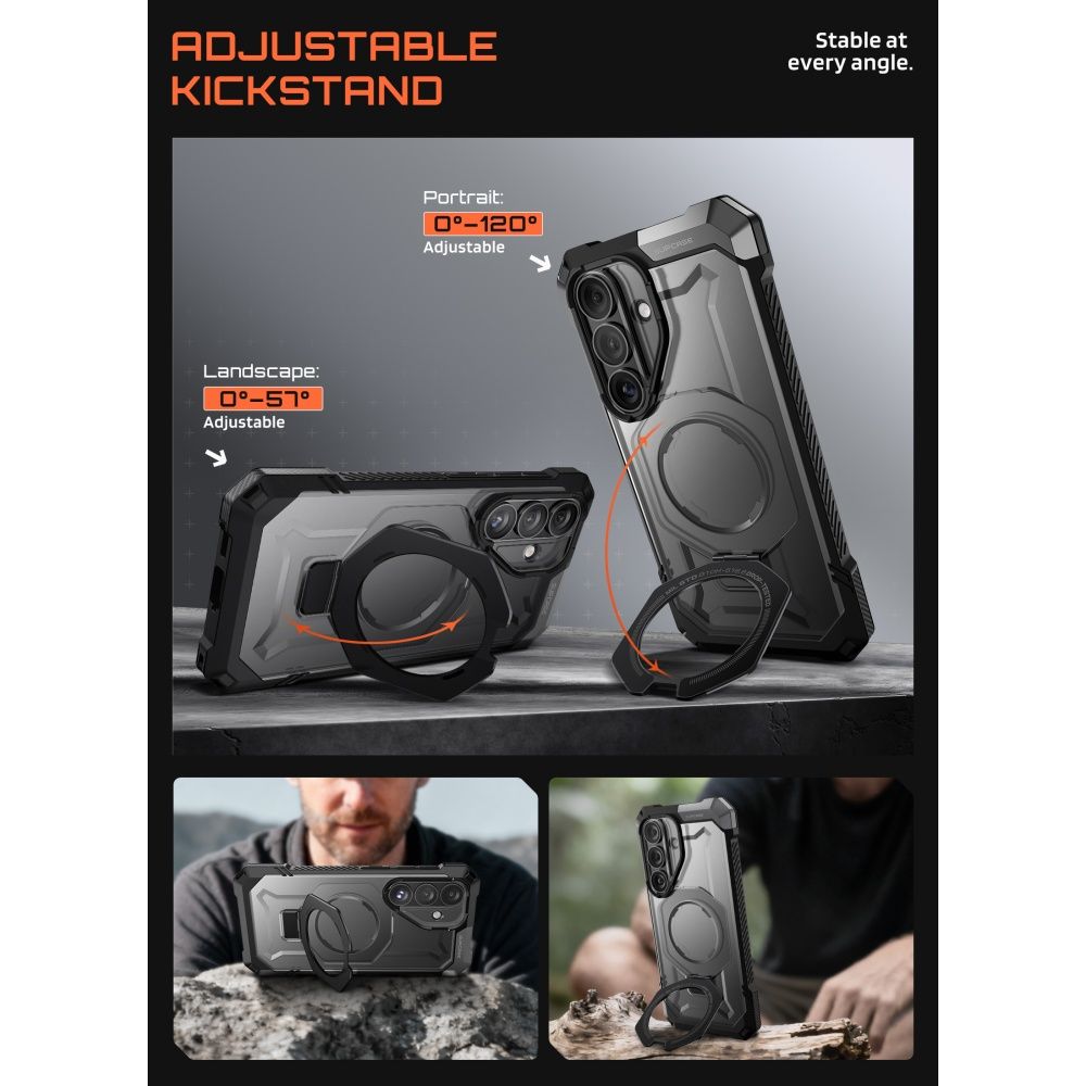 Supcase Supcase Galaxy S26 Skal MagSafe UB Grip Svart