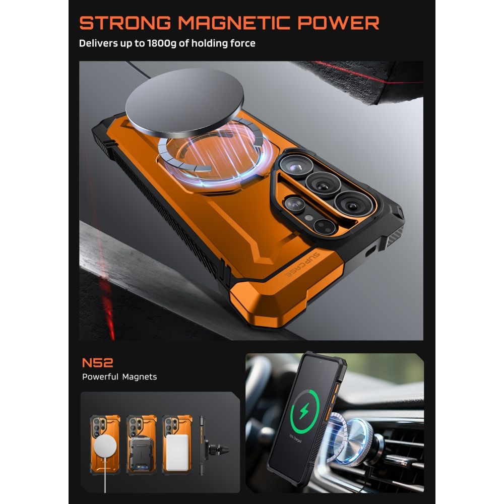 Supcase Supcase Galaxy S26 Ultra Skal MagSafe UB Grip Coral