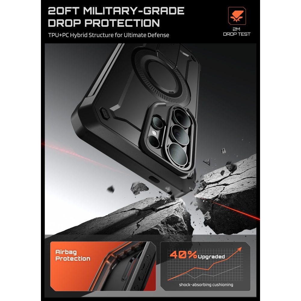 Supcase Supcase Galaxy S26 Ultra Skal 2-SET MagSafe Unicorn Beetle Pro
