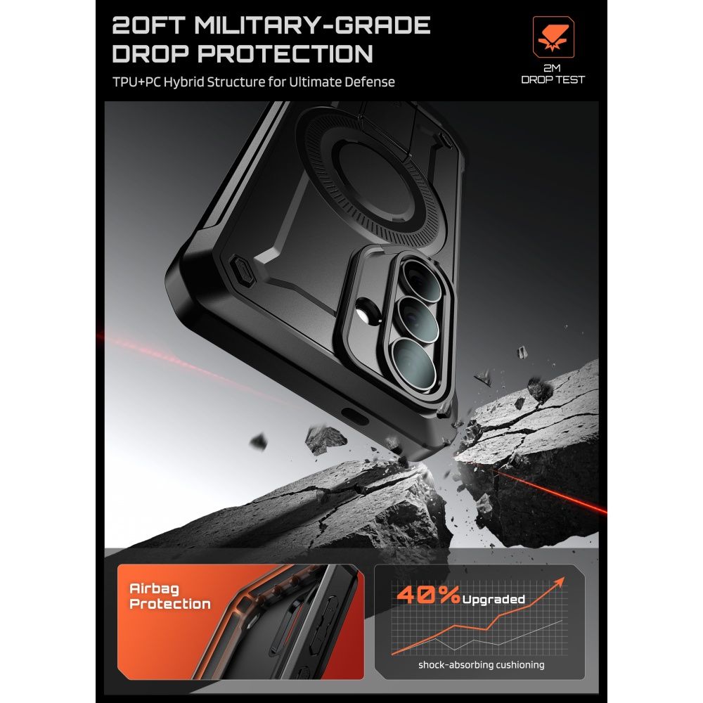 Supcase Supcase Galaxy S26 Plus Skal 2-SET MagSafe Unicorn Beetle Pro